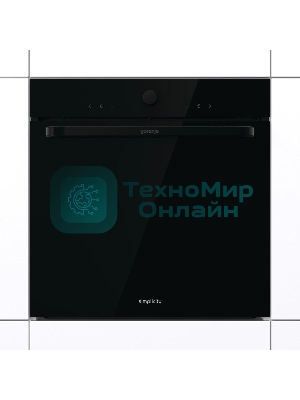 Духовой шкаф электрический Gorenje BOS67371SYB черный, встраиваемый