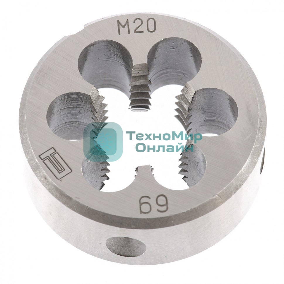 Плашка Сибртех М20 х 2,5 мм