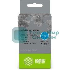 Картридж ленточный Cactus CS-M210-750430 черный шрифт, прозрачный фон (19.1 мм, 6.4 м) для Brady M210/M211/M210-LAB