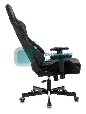 Кресло Бюрократ VIKING KNIGHT LT20 FABRIC черный, ткань, 120 кг, механизм качания