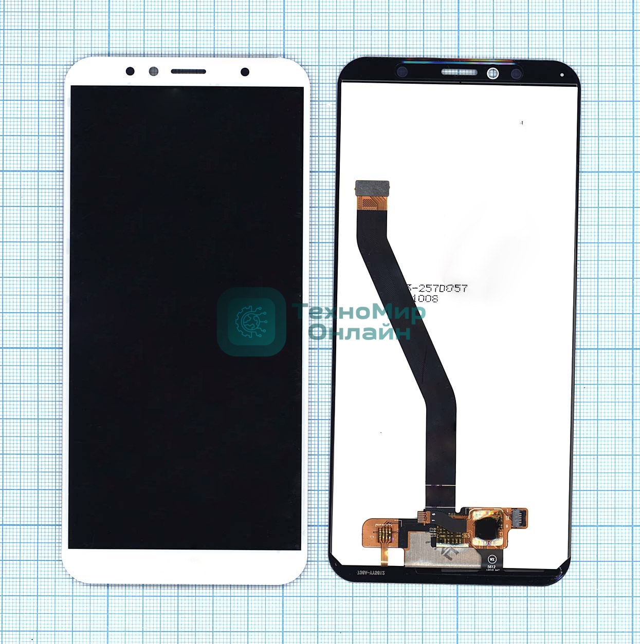 Дисплей для Huawei Honor 7A Pro Honor 7C Y6 2018 Y6 Prime 2018 белый