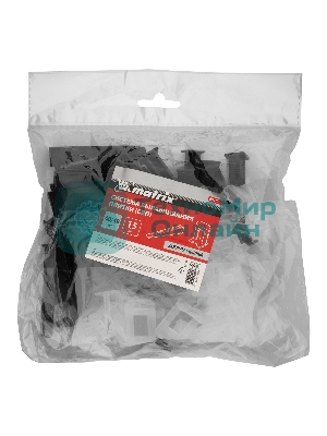 Комплект зажим + клин для системы выравнивания плитки Matrix СВП Ворота, 40/40 шт. в пакете