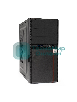 Компьютерный корпус ExeGate EX277439RUS Minitower MA-371X Black, mATX (без БП)