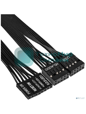 Компьютерный корпус Minitower ExeGate BAA-308 (mATX, без БП, 2*USB, HD Audio, черный)