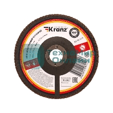 Круг лепестковый торцевой Kranz P60, 150х22,2 мм