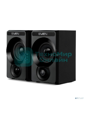 Акустическая система SVEN SPS-535, черный, акустическая система 2.0, USB, мощность 2x3 Вт(RMS)