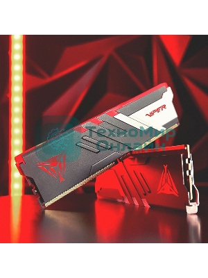 Оперативная память Patriot Viper Venom, DDR5, 32GB (2x16GB), 5600MHz, CL36, DIMM, с радиаторами, RGB, черный