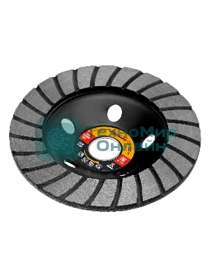 Чашка алмазная зачистная Sparta 125 мм, Turbo