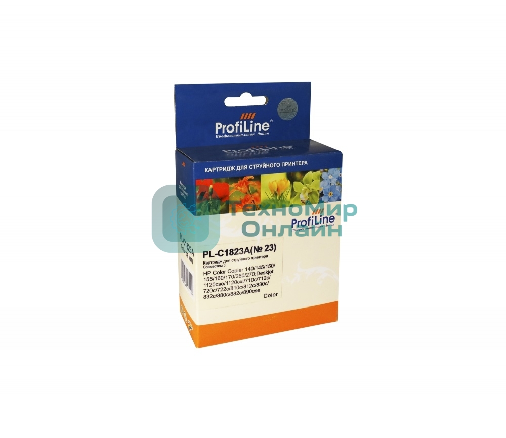 Картридж струйный ProfiLine PL-C1823A для принтеров HP DJ 7xxC/880C/890C/895Cxi/1120C/1125C/J1170C/1175C пигмент