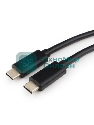 Кабель USB Cablexpert CCP-USB3.1-CMCM-2M, USB3.1 Type-C/USB3.1 Type-C, 2м, пакет