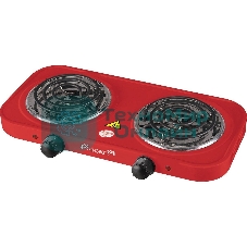 Плита настольная электрическая Energy EN-904R 1000+1000Вт Ф140мм