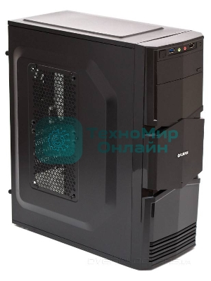 Компьютерный корпус Zalman ZM-T3 черный без БП mATX 1x80мм 3x120мм 1xUSB2.0 1xUSB3.0 audio bott PSU