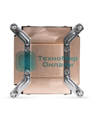 Кулер для процессора ExeGate ESNK-0049.PWM.1U.2011/66.Cu черный, 75 мм, медь, 5000 об/мин, 54 дБ, 4 pin, 115 Вт, 30 мм