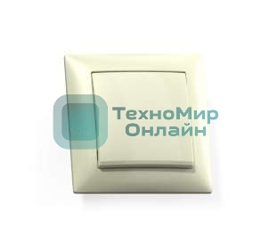 Выключатель Кунцево-Электро 1-кл. СП Селена 10А IP20 С110-378 сл. кость