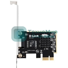 Сетевой PCI Express адаптер D-Link DGE-562T/A2A с 1 портом 100/1000/2.5Gbase-T