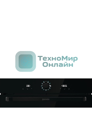 Духовой шкаф электрический Gorenje BOS67371SYB черный, встраиваемый