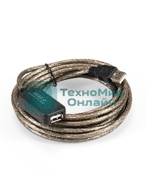 Удлинитель активный USB2.0-repeater ExeGate EX-UAE-AMAF-5.0 (Am/Af, 5м)