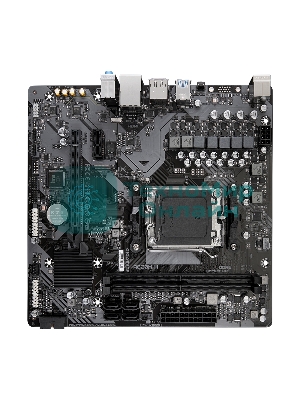 Материнская плата Gigabyte A620M H (V1.2/V2.0), SocketAM5 AMD A620 2xDDR5 mATX AC`97 8ch(7.1) GbLAN RAID+VGA+HDMI