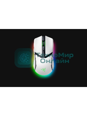 Мышь беспроводная/проводная Razer Cobra Pro белый, 30000 dpi, радиоканал, Bluetooth, USB, кнопки - 8