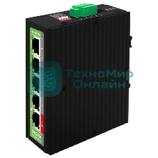 Коммутатор Digma DSP404F-1F-200 (L2) 5x100 Мбит/с 4PoE 4PoE+ 1PoE++ 200W неуправляемый