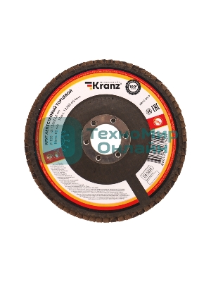 Круг лепестковый торцевой Kranz P120, 125х22,2 мм