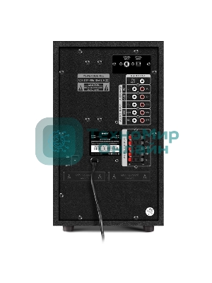 Аудиоколонки SVEN HT-210, черный, акустическая система 5.1, мощность (RMS):50Вт+5x15Вт, Bluetooth, Optical, Coaxial, FM-тюнер, USB/SD, дисплей, ПДУ