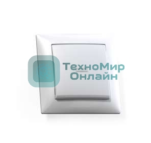 Выключатель Кунцево-Электро 1-кл. СП Селена 10А IP20 С110-395 с индик. белый