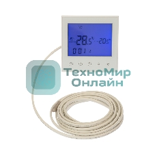 Терморегулятор с автоматическим программированием и сенсорными кнопками Rexant R100W (белый)