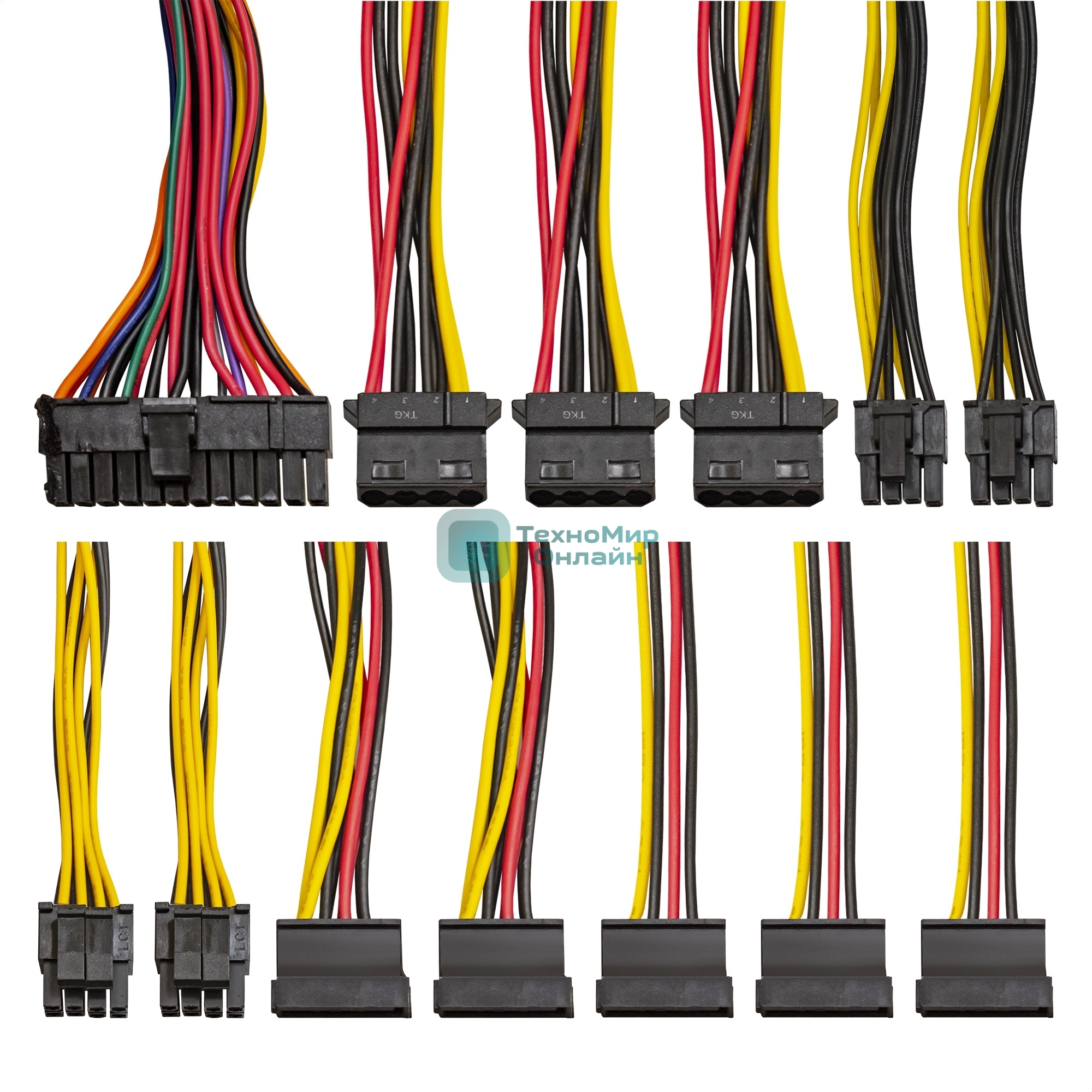 Блок питания ExeGate UN750 (EX292178RUS), 750Вт, 120мм, серебряный