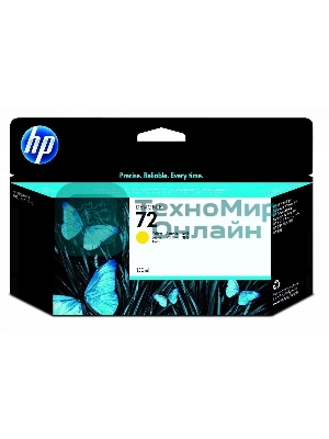 Картридж струйный HP №72 C9373A желтый для HP DJ T1100/T610 (130мл)