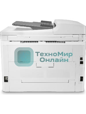 МФУ лазерное HP Color LaserJet Pro M183fw (7KW56A), A4, цветной, печ. до 16 стр/мин., скан. до 15 стр/мин. (ч/б) 8 стр/мин. (цвет), 600 x 600 dpi (печать) 1200x1200dpi (скан.), USB, RJ-45, Wi-Fi, Air Print, Mopria