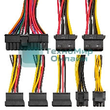 Компьютерный корпус Minitower ExeGate BAA-308M-UNS450 (mATX, БП UNS450 с вент. 12см, 2*USB, HD Audio, черный)