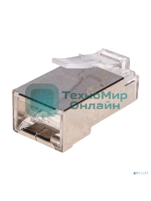Разъем сквозной RJ-45(8P8C) Rexant под витую пару, FTP, CAT 6 (Упаковка 100 шт)