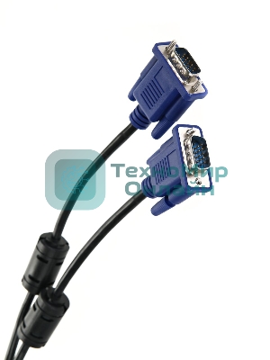 Кабель соединительный SVGA (15M/M) 1,8m 2 фильтра TV-COM QCG120H-1.8M