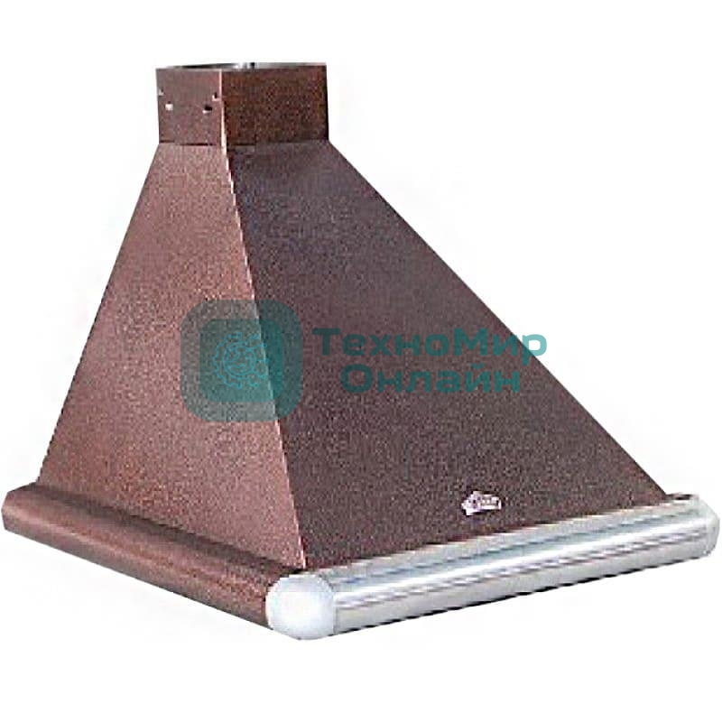 Вытяжка каминная Elikor Сатурн 60П-180-В1Л медный/нерж. сталь, 60 см, 180 куб. м/ч, 48 дБ