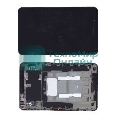 Модуль (матрица + тачскрин) для Asus PadFone mini station черный с рамкой