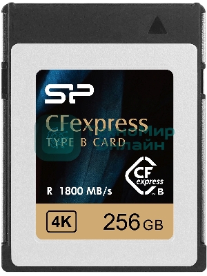 Флеш карта CFexpress 256Gb Silicon Power SP256GbCFEB21V10 w/o adapter