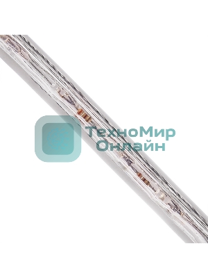 Дюралайт Neon-night LED, фиксинг (2W), 24 LED/м, белый, 25 м