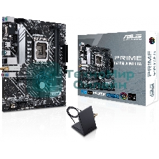 Материнская плата ASUS PRIME H610M-A WIFI D4, LGA 1700, Intel H610, 2xDDR4, 4xSATA, 2xM.2, 1xPCI-E 4.0 x16, 1xHDMI, 1xDisplayPort, 1x 1Gb LAN, 2xUSB-A 3.2 Gen 2, 4xUSB-A 2.0, 3x3.5 мм, 7.1, Micro-ATX