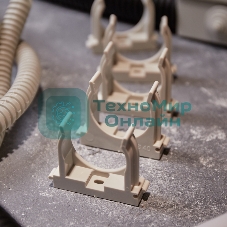 Крепеж-клипса для монтажного пистолета Rexant Ø 40 мм, серая (25 шт/уп)