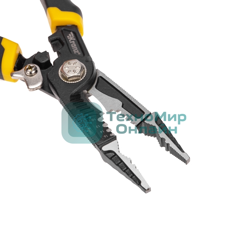 Плоскогубцы профессиональные многофункциональные Kranz 200 мм