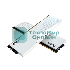 Оперативная память XPG Lancer, DDR5, 64GB (2x32GB), 6400MHz, CL32, DIMM, с радиаторами, белый
