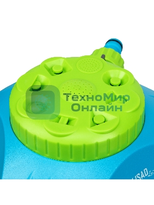 Распылитель-дождеватель Palisad LUXE 8 режимов, с регулировкой, утяжеленная база