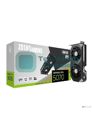 Видеокарта Zotac PCI-E 5.0 RTX 5070 TWIN EDGE OC NVIDIA GeForce RTX 5070 12Gb 192bit GDDR7 2542/28000 HDMIx1 DPx3 HDCP Ret