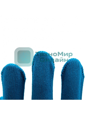 Перчатки из синтетической нити, ПВХ точка, 13 класс, 