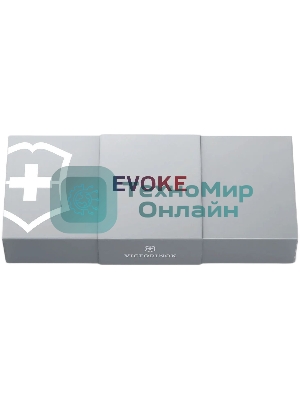 Нож перочинный Victorinox Evoke Alox (0.9415.D221) 136мм 5функц. синий/красный подар.коробка