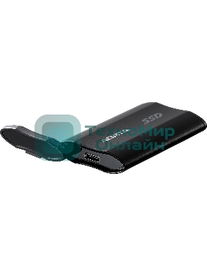 Внешний SSD ADATA SD810, 1TB, USB 3.2 Gen 2x2 Type-C, R/W 2000/2000, черный