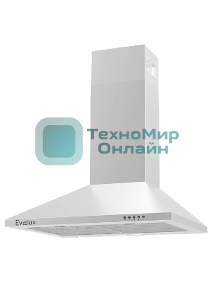 Вытяжка каминная Evelux Favorite 60 W белый, 60 см, 750 куб. м/ч, 45 дБ