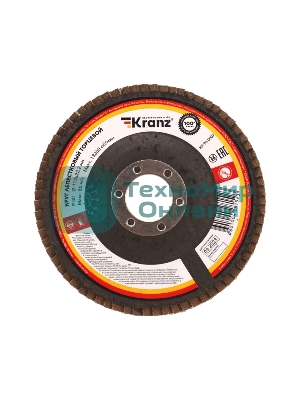 Круг лепестковый торцевой Kranz P80, 115х22,2 мм