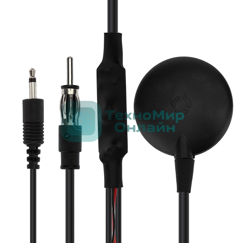 Антеннa автомобильная внутрисалонная Rexant (радио/ТВ), активная (модель RX-504)